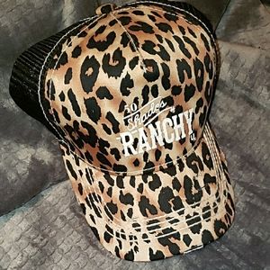 Leopard Ball Cap "50 Shades of RANCHY"